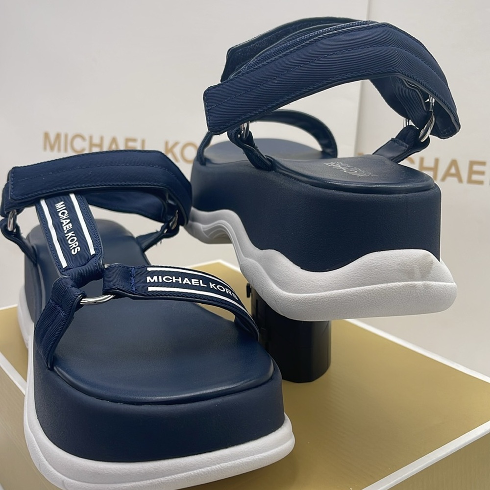 MICHAEL KORS Katrina Nylon Sport Platform Sandal
Navy
New - Picture 11 of 16